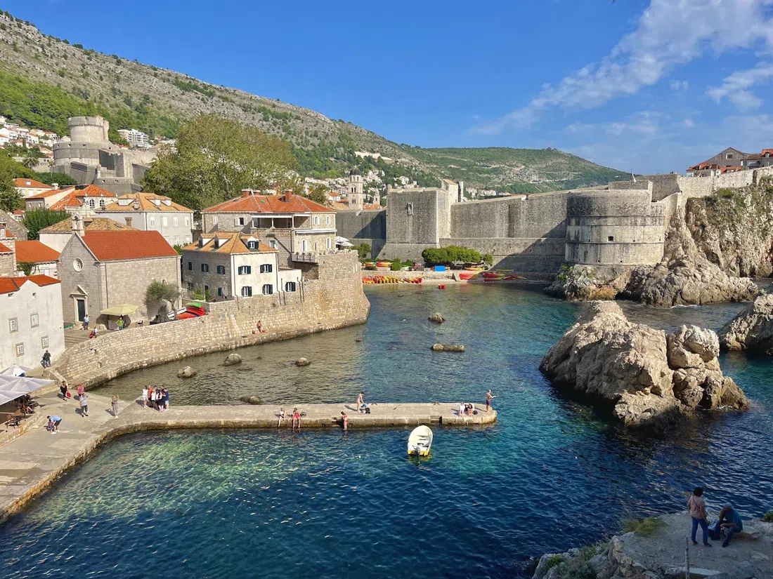 Pile-porten & West Harbour (Kolorina bay), Dubrovnik