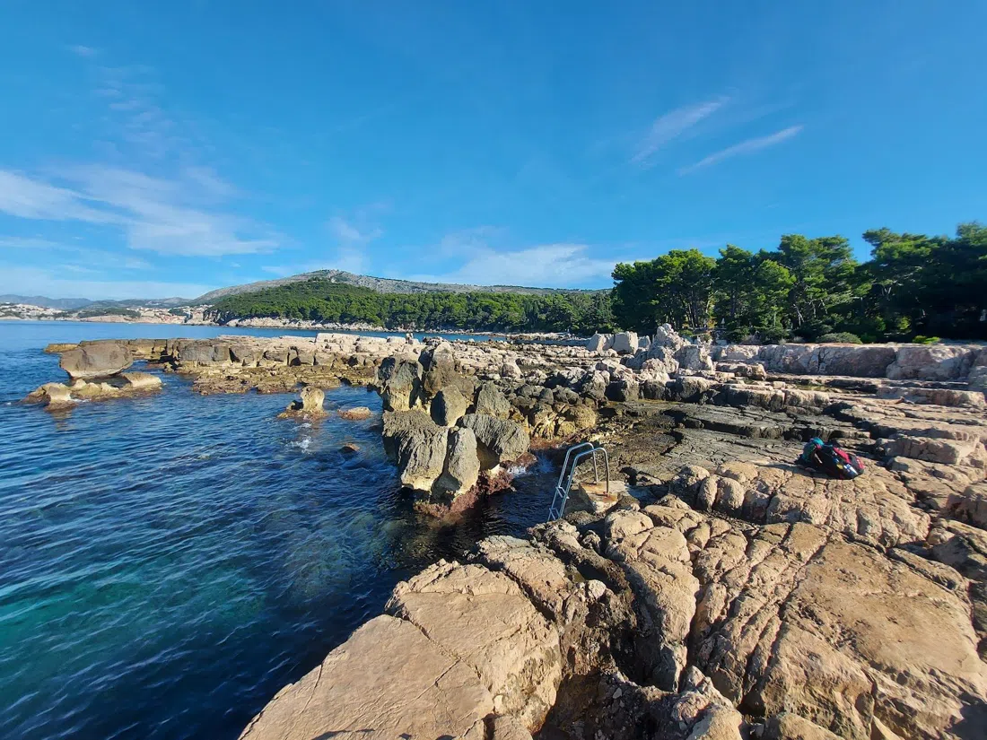 Rocas de Baño Skalice y Calas de Baño, Dubrovnik