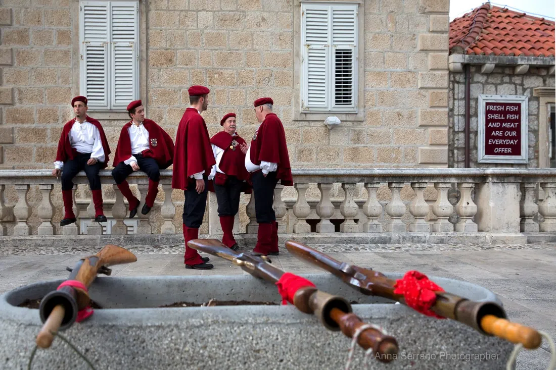 Dubrovački trombunjeri (Dubrovnik-musketérerne), Dubrovnik