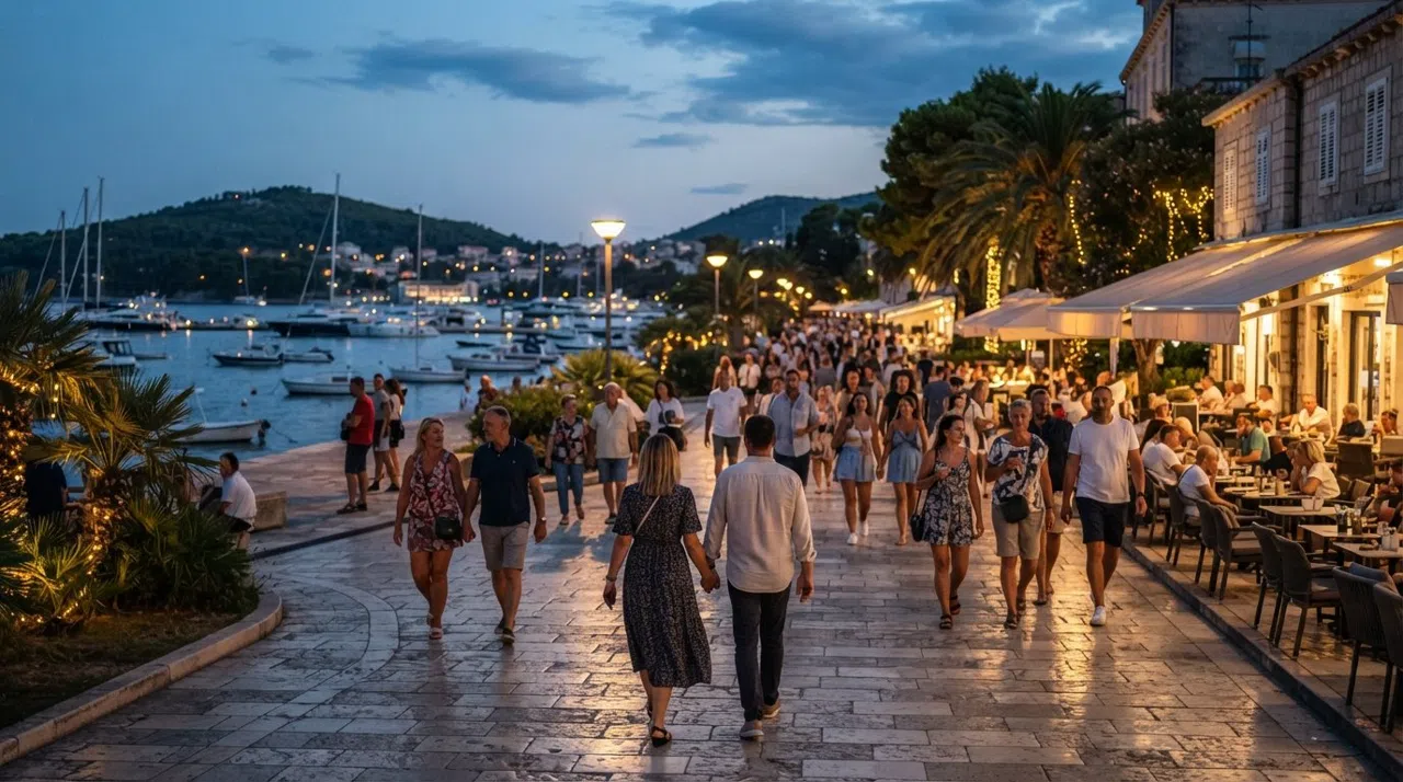 Lapad, Dubrovnik: donde la ciudad finalmente baja la voz